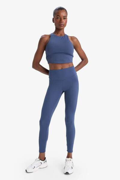 DeFacto Defactofit High Waist Stretchy Fabric Basic Sports Leggings (25 Au)