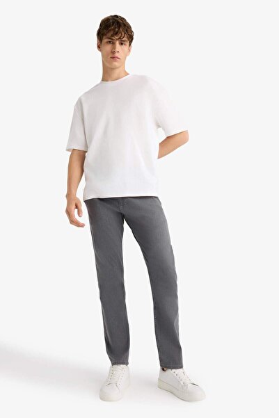 DeFacto Pantaloni de blugi Sergio Regular Fit cu talie normală F5651AX25AU