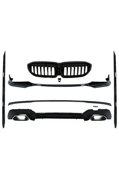 tuningset Pachet complet de extensii pentru caroserie compatibil cu BMW Seria...