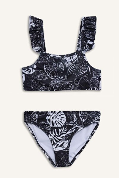 DeFacto Floral Bikini Set Girl Child E5223A825Hs