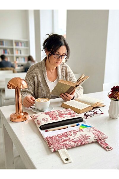 harmony dirndl Zippered Multi-Compartment Book Bag │ Patterned Book Notebook ...