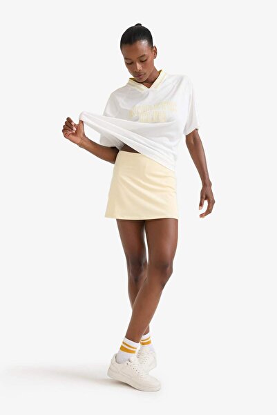 DeFacto Standart Fit İçi Taytlı Mini Etek E3360AX25SM