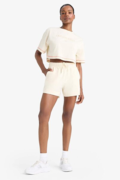 DeFacto Standard Fit Sportsman Short Leg Basic Plain Red Shorts Z6696Az25Sm