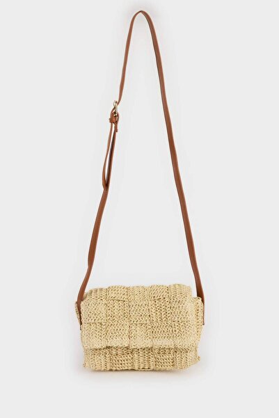 DeFacto Kadın Hasır Omuz Çantası E1514AXNS