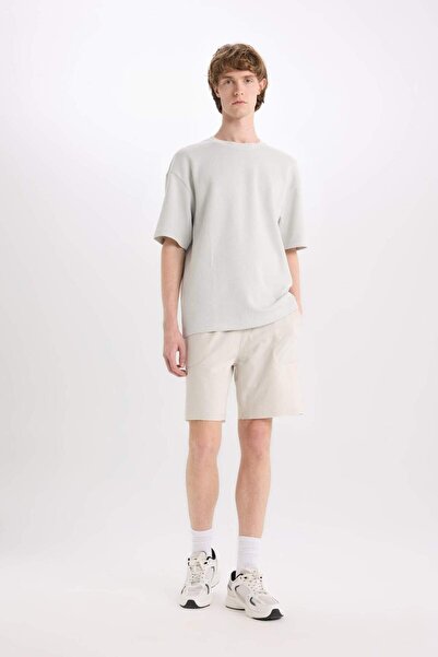 DeFacto 100 % Baumwolle, schmale Passform, schmale Passform, gerader Schnitt,...