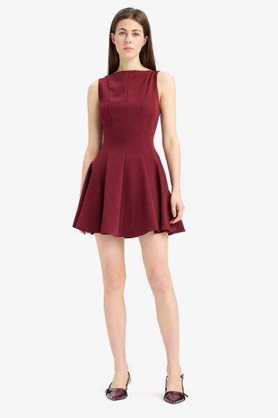 DeFacto Minišaty bez rukávov s kajakovým výstrihom F0205AX25SP