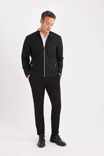 DeFacto Pantaloni de vară Jogger cu două picioare, confortabili, din țesătură...