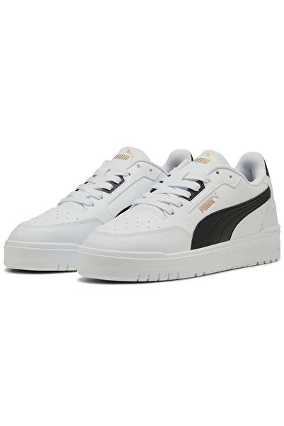 Puma Shuffle Downtown 402596 Erkek Spor Ayakkabı BEYAZ-SİYAH