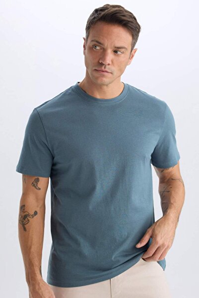 DeFacto 100% Βαμβάκι Βασικό T-shirt V7699AZ25SP