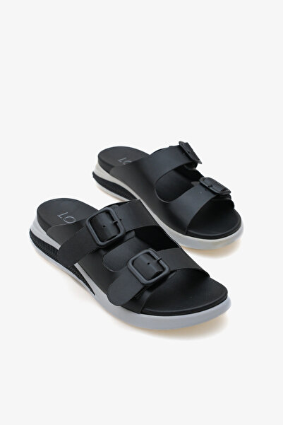 LOJO Дамски спортни чехли с двойна каишка и дебела подметка Sezy