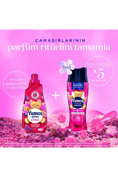 Yumoş Çamaşır Parfümü Begonvil 200g x1