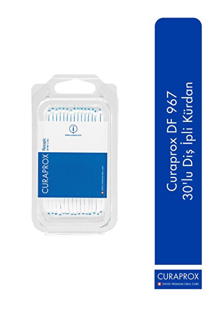 Curaprox DF 967 30'lu Diş İpli Kürdan