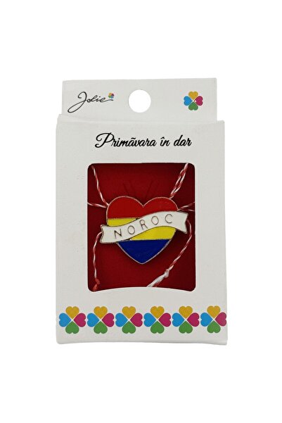 Flippy Martisor Small Brooch in Box, Brooch Size 2.5-3 cm, Metal Material, Lu...