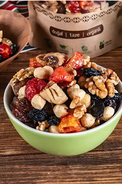 Bahçem مزيج فواكه مجففة طبيعية 900 جرام