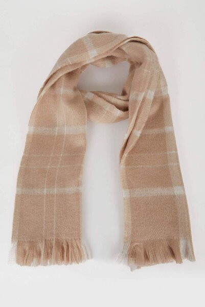 DeFacto Men's Checkered Woven Scarf - C8264Ax24Wn