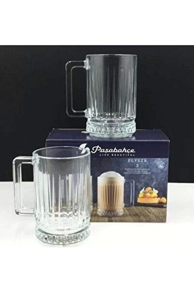 Paşabahçe إليسيا 55442 مع مقبض، عبوة من 6 قطع