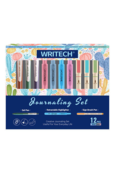 Writech W-JK02 MILD GÜNLÜK SERİ KALEM SETİ - 12'Lİ SET