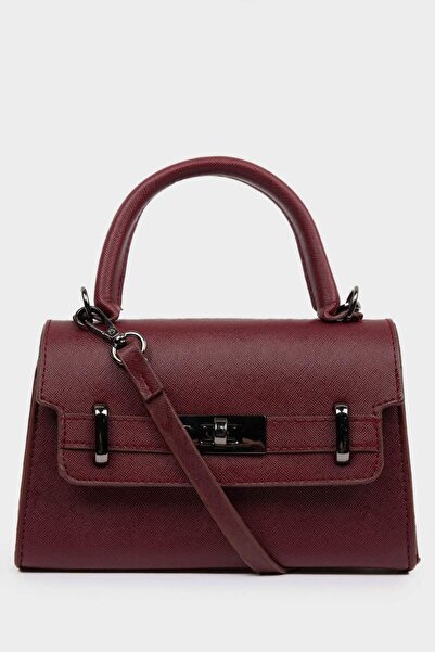 DeFacto حقيبة يد نسائية من الجلد الصناعي D4667AXNS