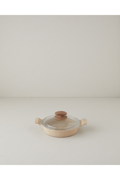 English Home Mocha Mini Granit Tencere 22 cm Kahverengi