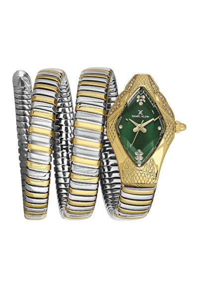 Daniel Klein Snake Model 3 Atm Suya Dayanıklı Çelik Kaplama Çift Renk Kesme C...