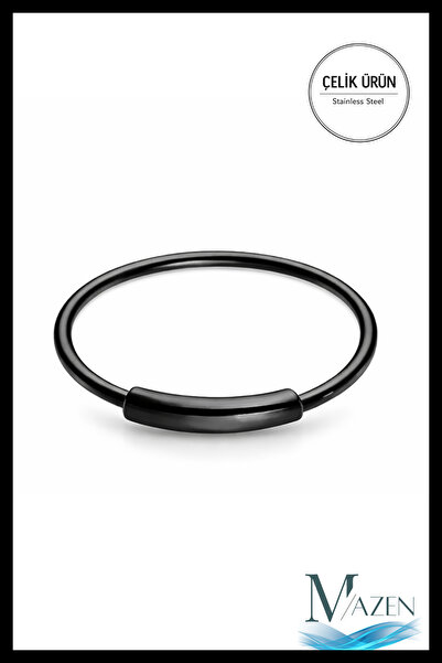 MAZEN Çelik Tam Halka Hızma Piercing Kararmaz Antialerjik