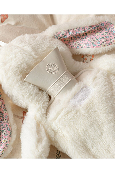 English Home Bunny Plush Hot Water Bag Ecru