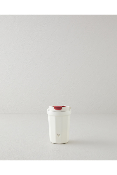 English Home Good Mood Fiera Çelik Termos 350 ml Krem