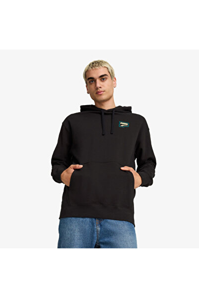 Puma داونتاون جرافيك هوديي للجنسين هوديي أسود