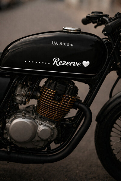 Kıvırcıkyoga Rezerve yazısı sticker 20*4 araç oto motorsiklet ayna uyumlu