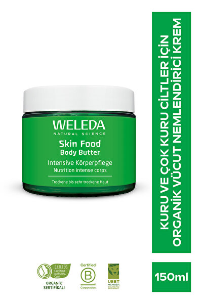 Weleda Skin Food Body Butter Organik Vücut Bakım Kremi 150ml
