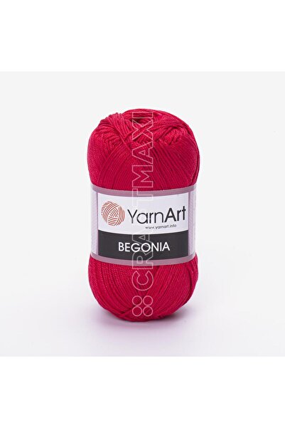 Yarnart BEGONIA - MERSERİZE EL ÖRGÜ İPİ KIRMIZI-6328