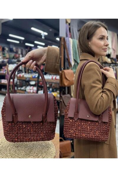 knitme Officer Bag Set Brown 25X21