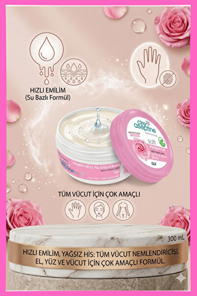 CIRE ASEPTINE Krem 300ml Prebiyotik Gül