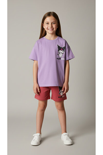 Booni Jooni Double Color Kuromi Shorts Suit