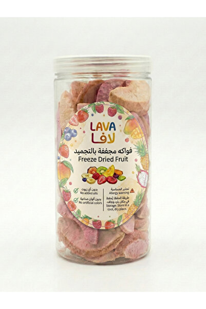 Lava Roastery Dried Fruit, Freeze Dried Peach Pieces 100g -Natural No Added S...
