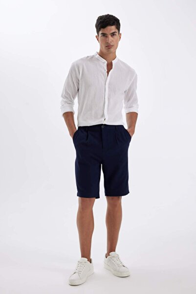 DeFacto Crinkle-Bermudashorts D4262AX24SM