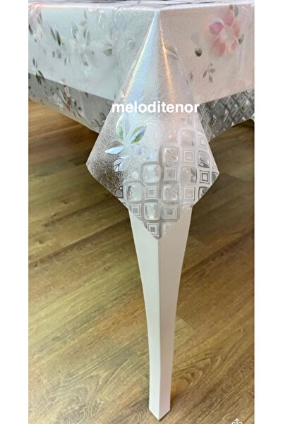 MEİWA منقوش غطاء واقي من البولي فينيل كلوريد الزجاجي الشفاف اللامع والمتلألئ ...