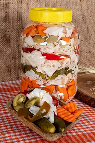 Bahçem Antep Usulü Karışık Lahana Turşusu 4500 Cc Bidon