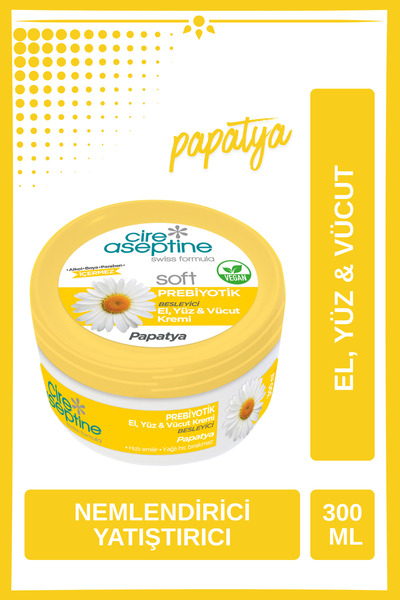 CIRE ASEPTINE Krem 300ml Prebiyotik Papatya