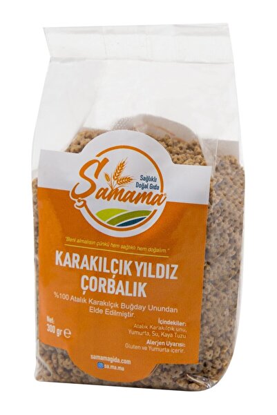 şamama Atalık Karakılçık Buğday Yıldız Çorbalık Erişte 300 gr