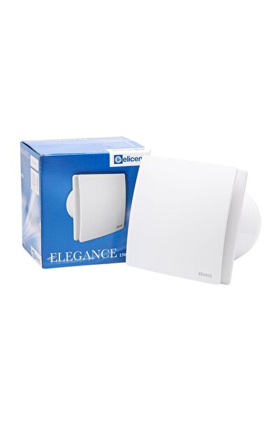 ELİCENT Elicent Elegance 150’lik Sessiz Banyo Havalandırma Fanı Tuvalet Aspir...