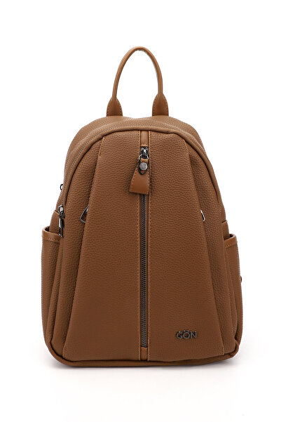 GÖNDERİ(R) Tan Gön Large Size Women's Backpack B6810