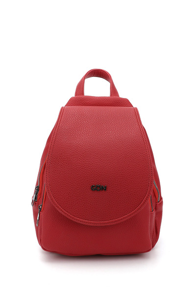 GÖNDERİ(R) Red Heart Large Size Women's Backpack B6801