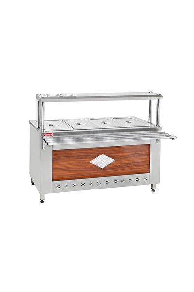 HİMAKSAN 3+1 Tüplü 4 Gözlü Tezgahlı Benmari