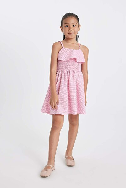 DeFacto Girl's Strappy Dress D2088A824Sm