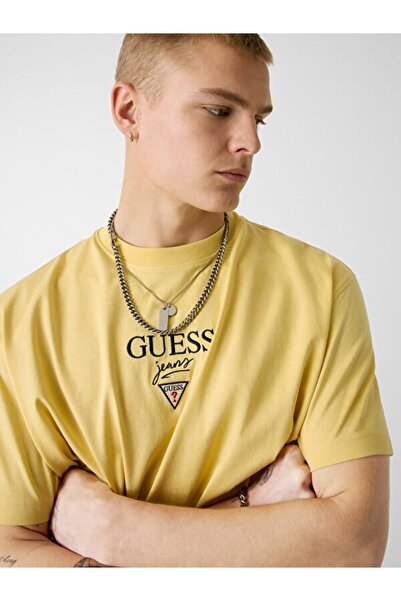 Guess Jeans Baker pentru bărbați supradimensionat Fit tricou