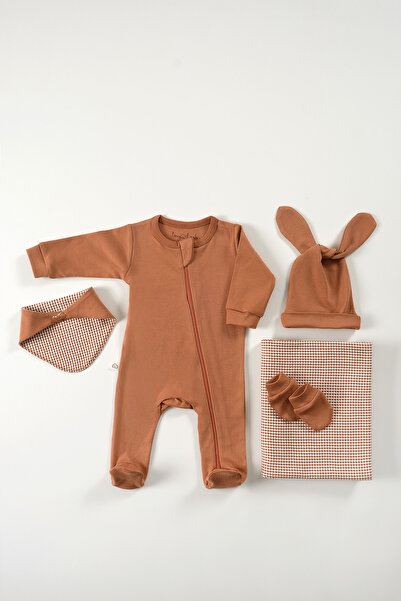 tinylamb Baker Bebek Hediye Seti - 5 Parça - Unisex Bebek Seti