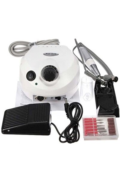 GIRLS CORNER Freza electrica de unghii Girls Corner, 45W, 35000 rpm, Alb, mod...