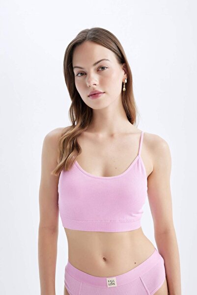 DeFacto Fall in Love Sutien fără cusături cu perne detașabile C1643AX24SP