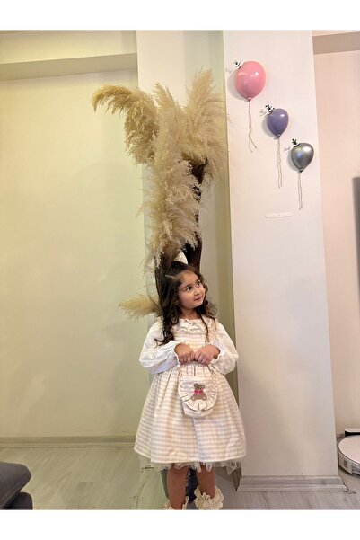 Cumino ÇANTALI KIZ ÇOCUK ELBİSE